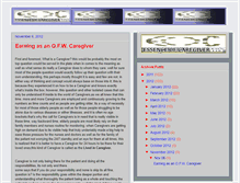 Tablet Screenshot of essenceofcaregiver.blogspot.com