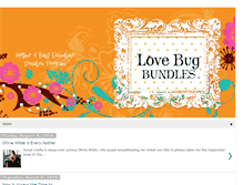 Tablet Screenshot of lovebugbundles.blogspot.com