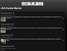 Tablet Screenshot of jkakaratemarion.blogspot.com