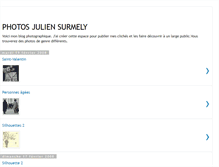Tablet Screenshot of photojuliensurmely.blogspot.com