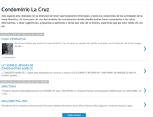 Tablet Screenshot of condominiolacruz.blogspot.com