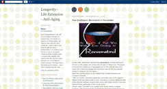 Desktop Screenshot of longevityexperts.blogspot.com