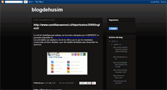 Desktop Screenshot of blogdehusim.blogspot.com