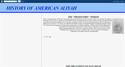 Desktop Screenshot of historyofamericanaliyah.blogspot.com