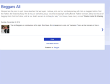 Tablet Screenshot of beggarsall.blogspot.com