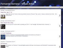 Tablet Screenshot of fernando-serrano-visual-artist.blogspot.com