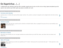 Tablet Screenshot of oskapetinhas.blogspot.com