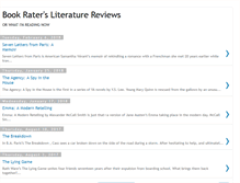 Tablet Screenshot of bookrater.blogspot.com