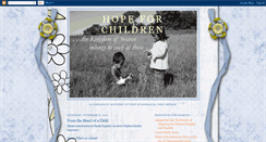Desktop Screenshot of firstfreehopeforchildren.blogspot.com