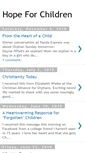 Mobile Screenshot of firstfreehopeforchildren.blogspot.com