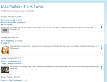 Tablet Screenshot of disaffiliates.blogspot.com