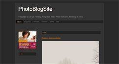Desktop Screenshot of photoblogsite.blogspot.com
