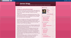 Desktop Screenshot of jannesen.blogspot.com