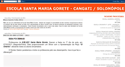 Desktop Screenshot of escolamariagorete.blogspot.com