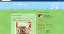 Desktop Screenshot of boktankarna.blogspot.com