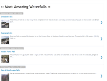 Tablet Screenshot of amazing-waterfalls.blogspot.com