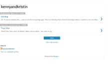 Tablet Screenshot of kennyandkristin.blogspot.com