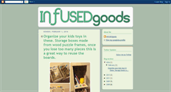 Desktop Screenshot of infusedgoods.blogspot.com