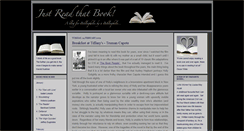 Desktop Screenshot of justreadthatbook.blogspot.com