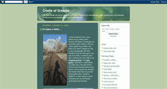 Desktop Screenshot of dreamcradlenews.blogspot.com