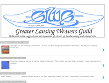 Tablet Screenshot of lansingweavers.blogspot.com