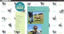 Desktop Screenshot of mypugglemax.blogspot.com
