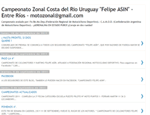 Tablet Screenshot of motociclismozonaluruguay.blogspot.com