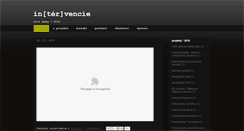 Desktop Screenshot of intervencie.blogspot.com