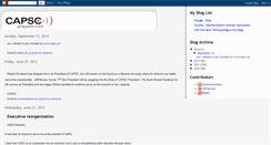 Desktop Screenshot of capsccalgary.blogspot.com