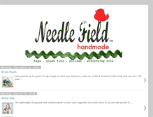 Tablet Screenshot of needlefieldhandmade.blogspot.com