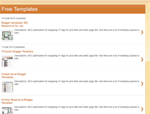 Tablet Screenshot of freetemplates-123.blogspot.com