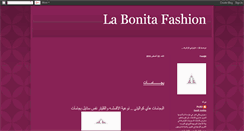 Desktop Screenshot of la-bonitaa.blogspot.com