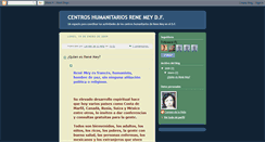 Desktop Screenshot of centroshumanitariosrenemeydf.blogspot.com