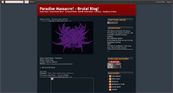 Desktop Screenshot of paradisemassacre.blogspot.com