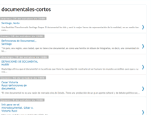 Tablet Screenshot of documentales-cortos.blogspot.com
