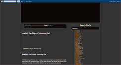 Desktop Screenshot of beautystuffs.blogspot.com