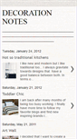 Mobile Screenshot of decorationnotes.blogspot.com