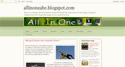 Desktop Screenshot of allinoneabc.blogspot.com