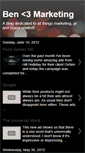 Mobile Screenshot of bencarrot3marketing.blogspot.com