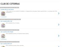 Tablet Screenshot of clubdecotorras.blogspot.com