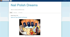 Desktop Screenshot of nailpolishdreams.blogspot.com