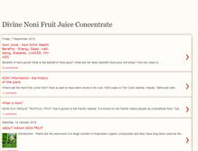 Tablet Screenshot of divinenonifruitjuice.blogspot.com