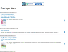 Tablet Screenshot of boutiquemom.blogspot.com