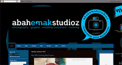 Desktop Screenshot of abahemakstudio.blogspot.com