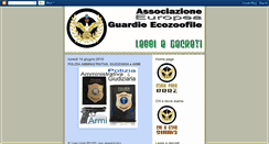 Desktop Screenshot of guardieecozoofileleggidecreti.blogspot.com