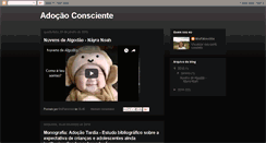 Desktop Screenshot of adocaoconsciente.blogspot.com