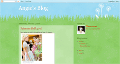 Desktop Screenshot of angiemitchell.blogspot.com