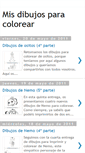 Mobile Screenshot of misdibujosparacolorear.blogspot.com