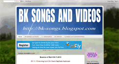 Desktop Screenshot of bk-songs.blogspot.com