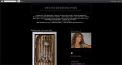 Desktop Screenshot of hechodedesechos.blogspot.com